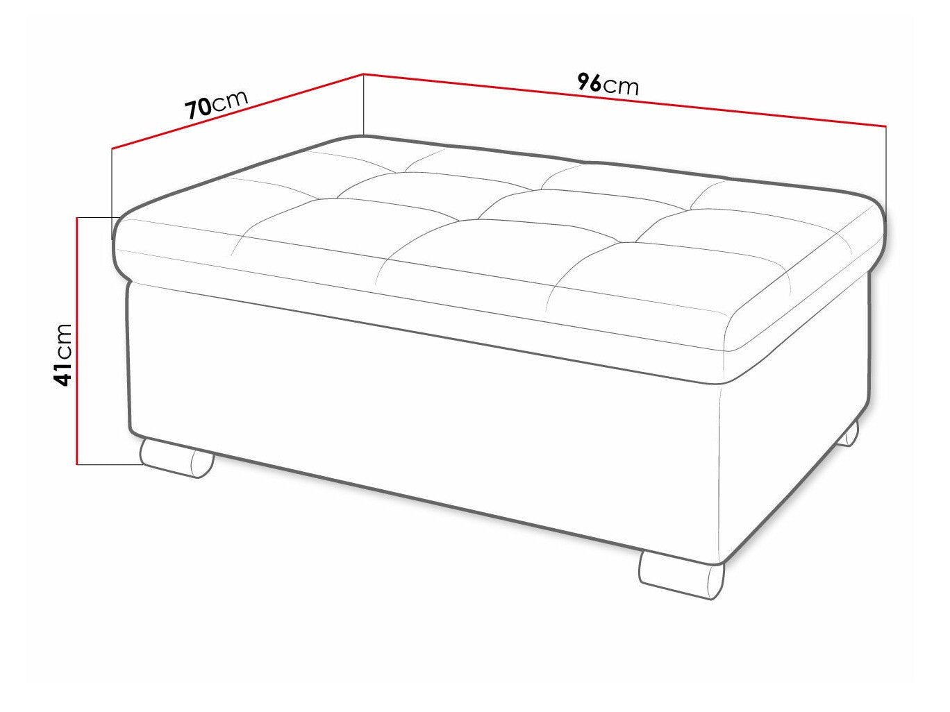 Polstret bænk Comfivo 118