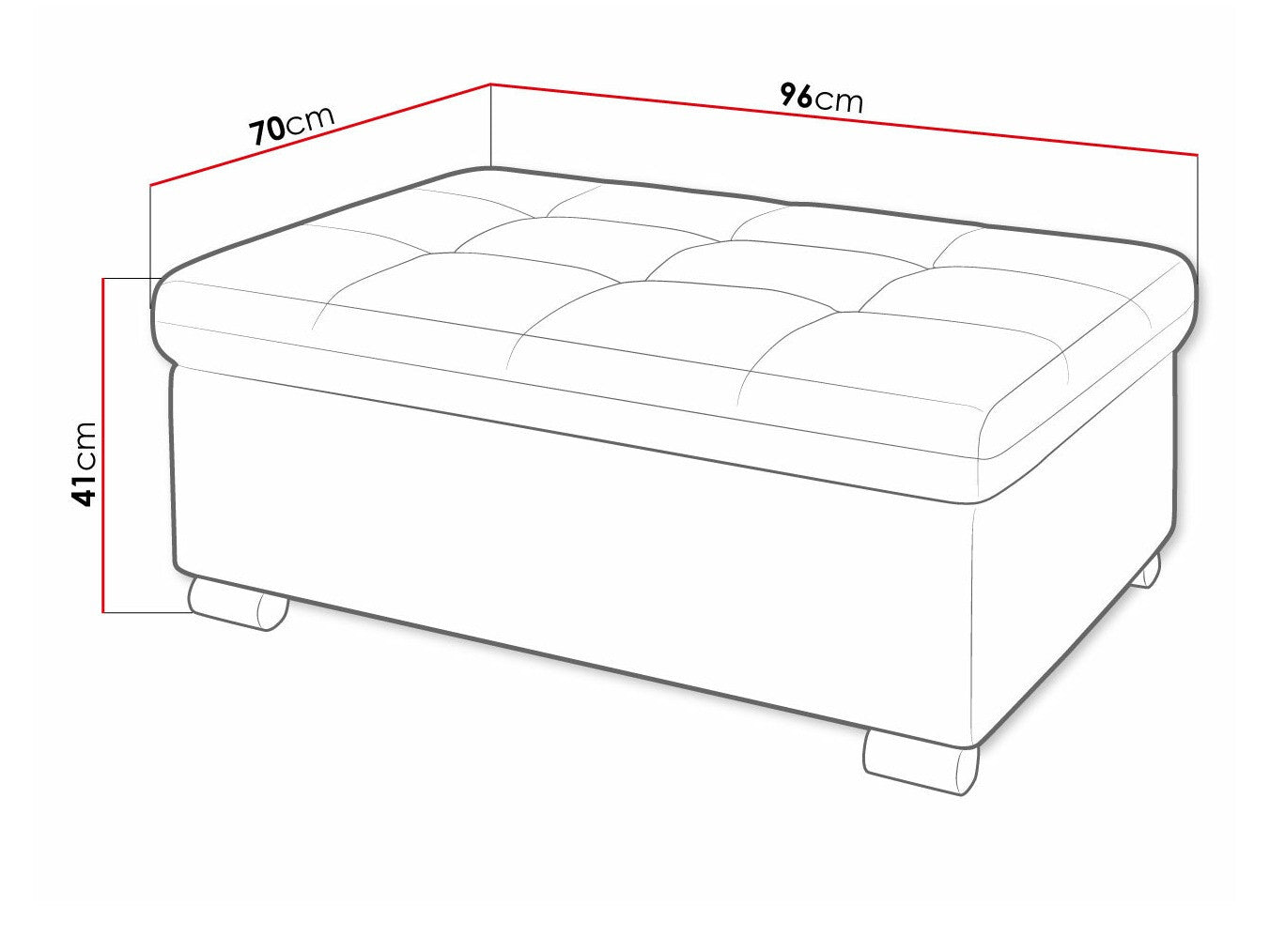Polstret bænk Comfivo 118