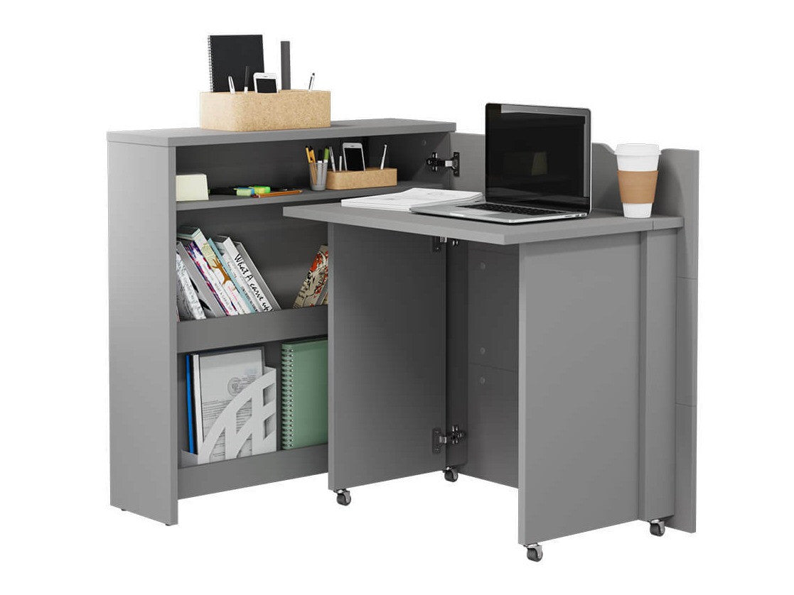 Hjørneskrivebord Concept Pro Lenart Levfere 156