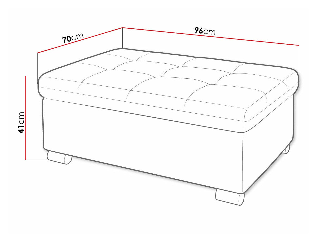 Polstret bænk Comfivo 118
