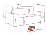 Sovesofa Clovis 107