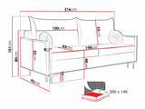Sovesofa Clovis 103