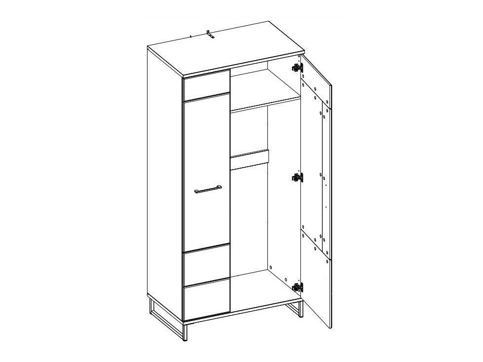 Garderobe Nucala 107