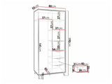 Wardrobe Toledo G101