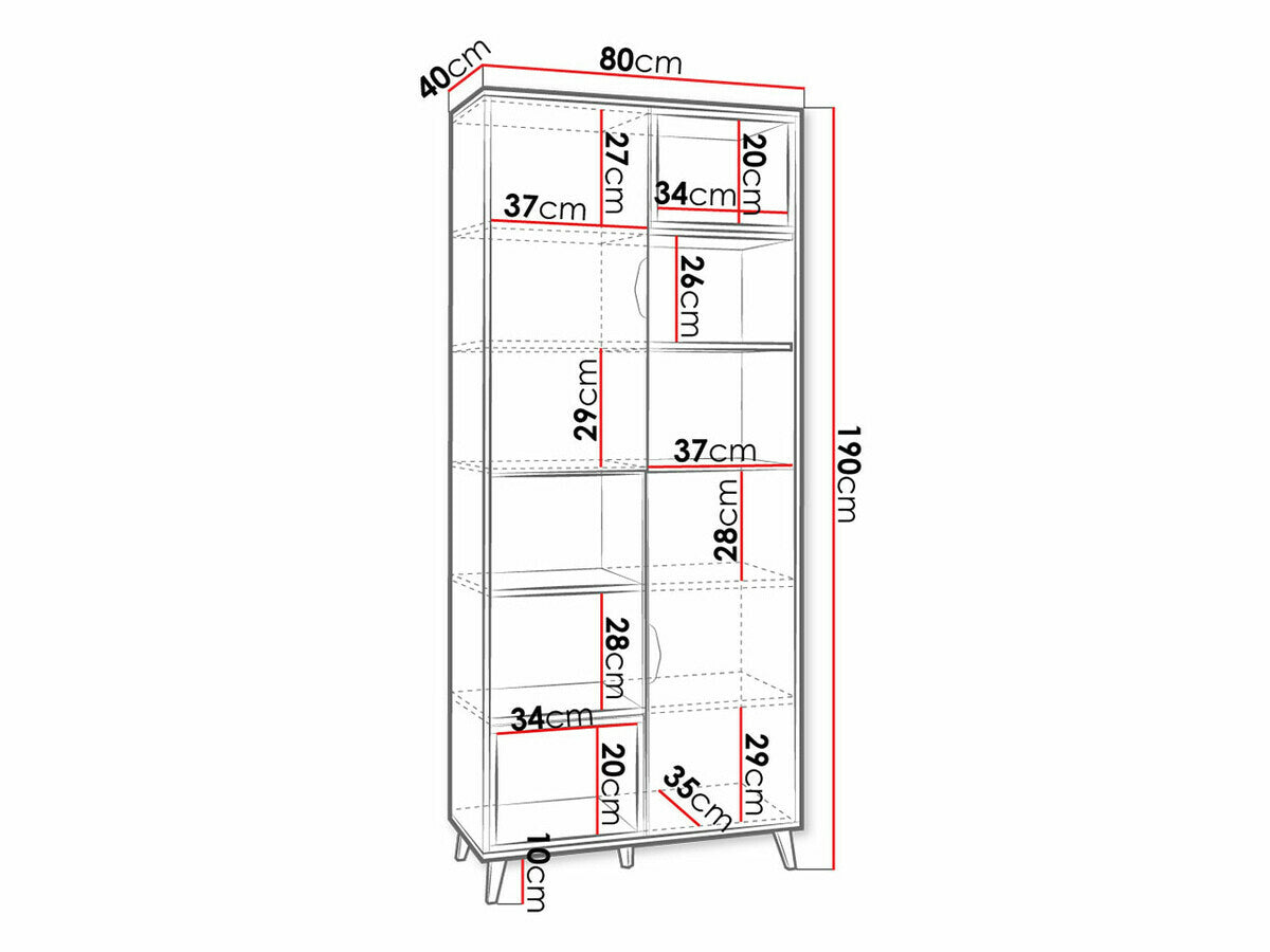 Bookcase Toledo G102
