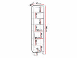 Bookcase Toledo G103