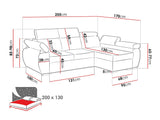 Hjørnesofa Columbus 192