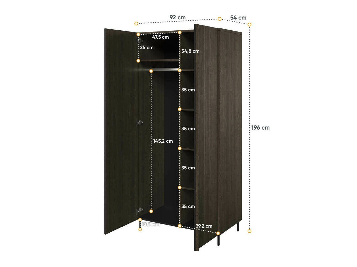Garderobe Fresno AK100