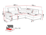 Hjørnesofa Columbus 202