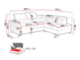 Hjørnesofa Columbus 202
