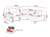 Hjørnesofa Columbus 202