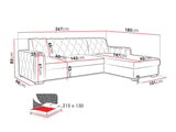 Hjørnesofa Columbus 203