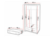 Wardrobe Stanton D118