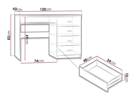 Skrivebord Stanton C114