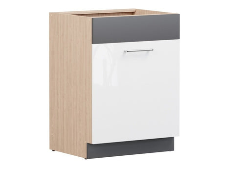 Modulopbygget vaskeskab med låger Mode White 115