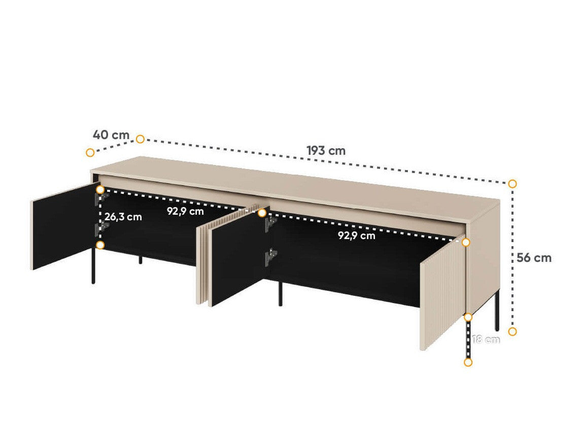 TV-bord Fernolu 105