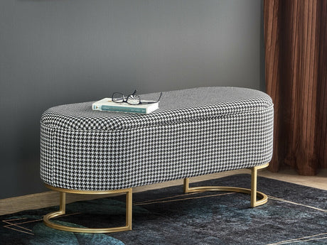 Polstret bænk Houston 1496