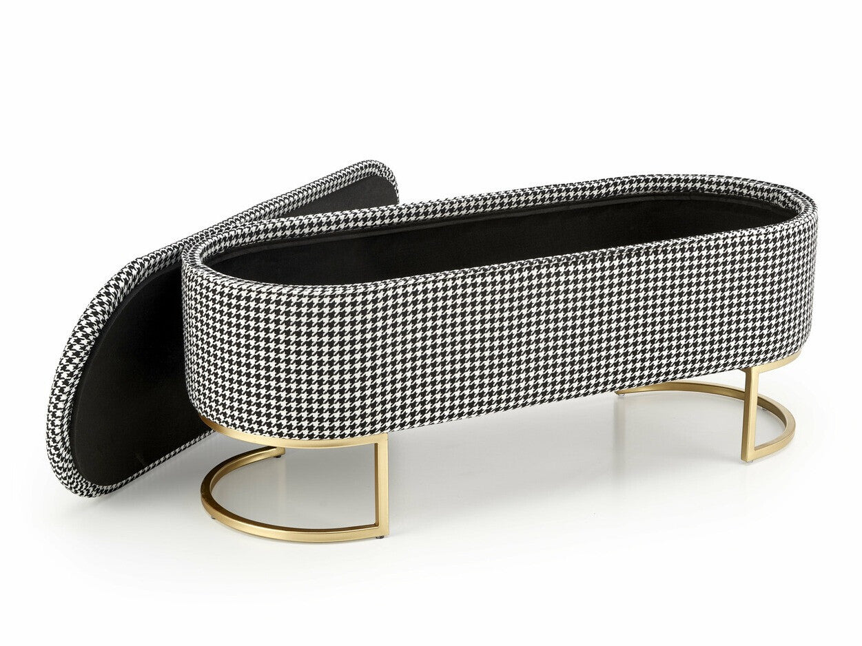 Polstret bænk Houston 1496