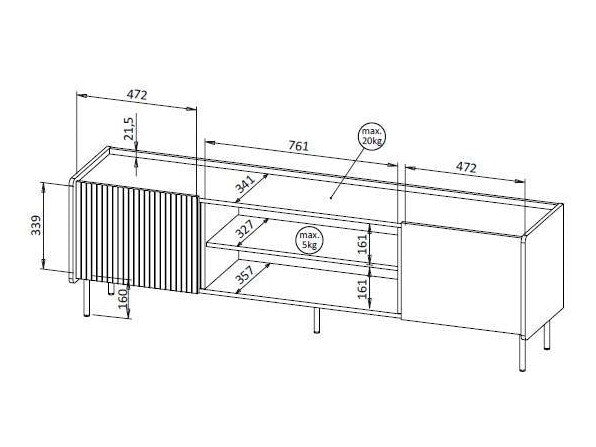 TV-bord Ogden P121