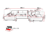 Hjørnesofa Comfivo 138