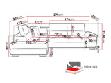 Hjørnesofa Comfivo 139