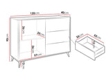 Chest of drawers Comfivo F104