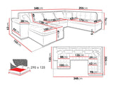 Hjørnesofa Comfivo 128