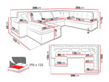 Hjørnesofa Comfivo 128