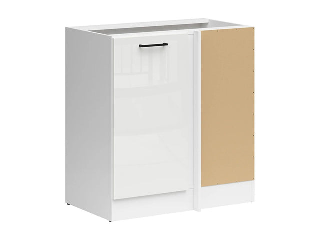 Modulært hjørneskab Line White 101