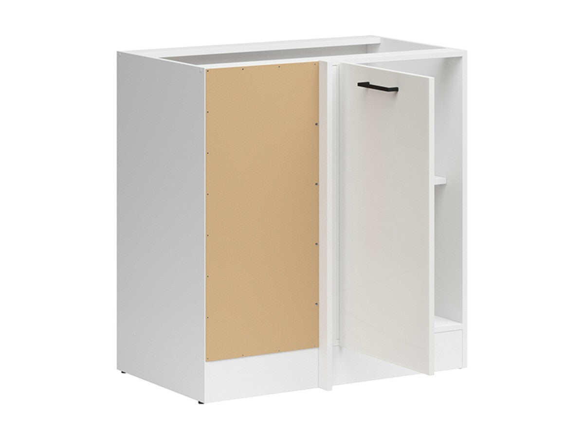 Modulært hjørneskab Line White 101