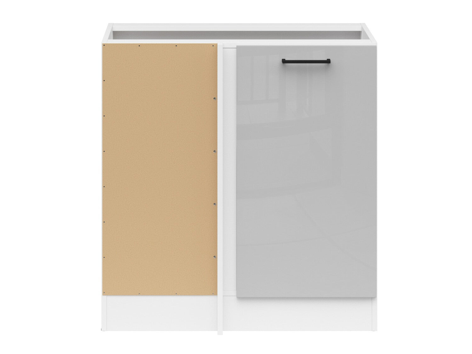 Modulært hjørneskab Line Grey 101