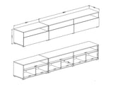 TV-bord Serodeu 105