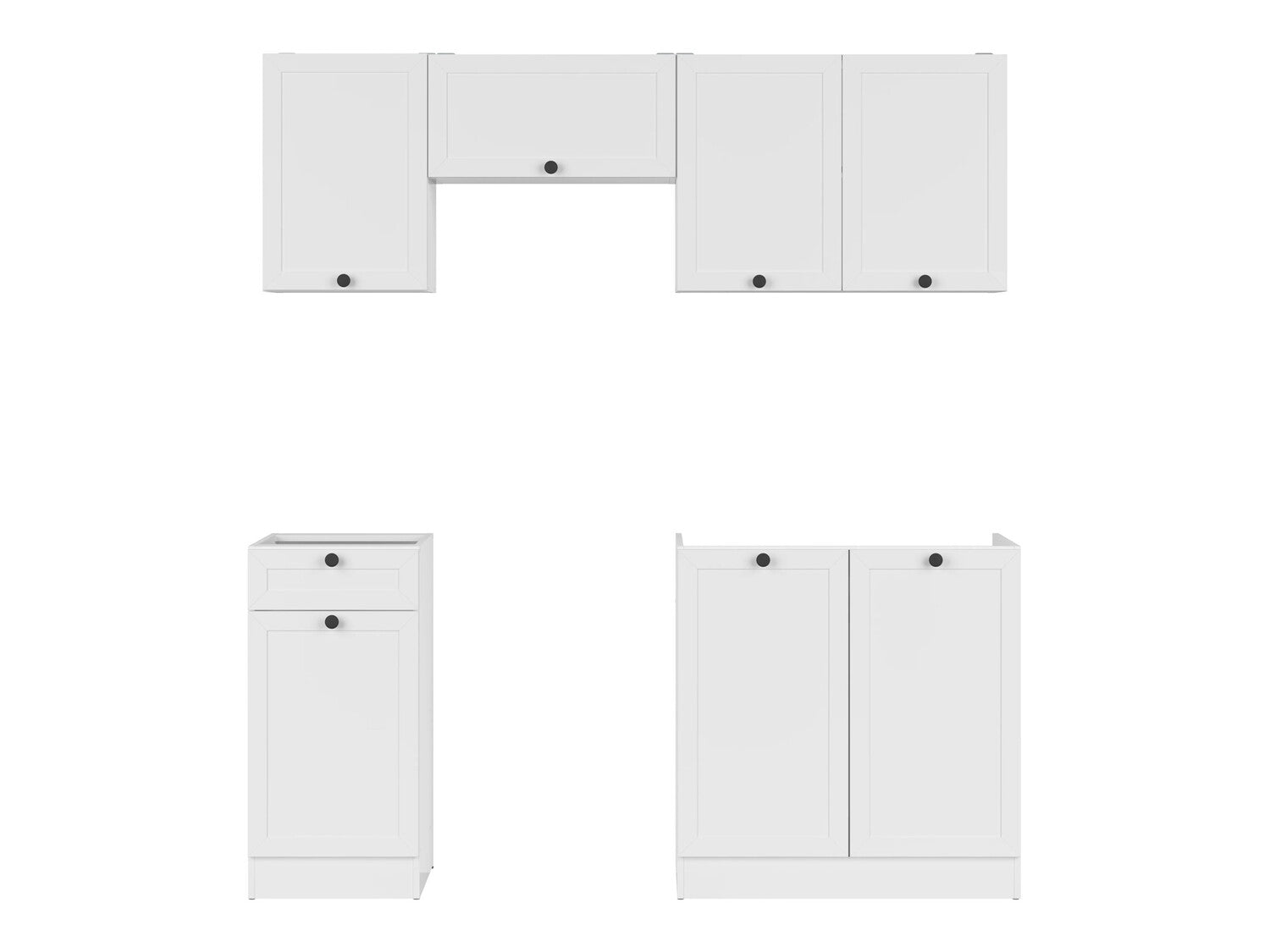 Modulopbygget køkkensæt Classic White 118