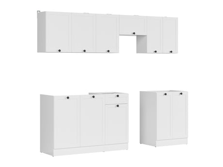 Modulopbygget køkkensæt Classic White 120
