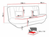 Sovesofa Comfivo 239