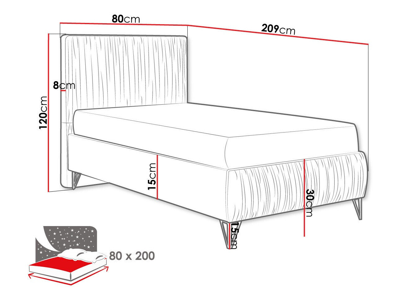 Bed Logan 112