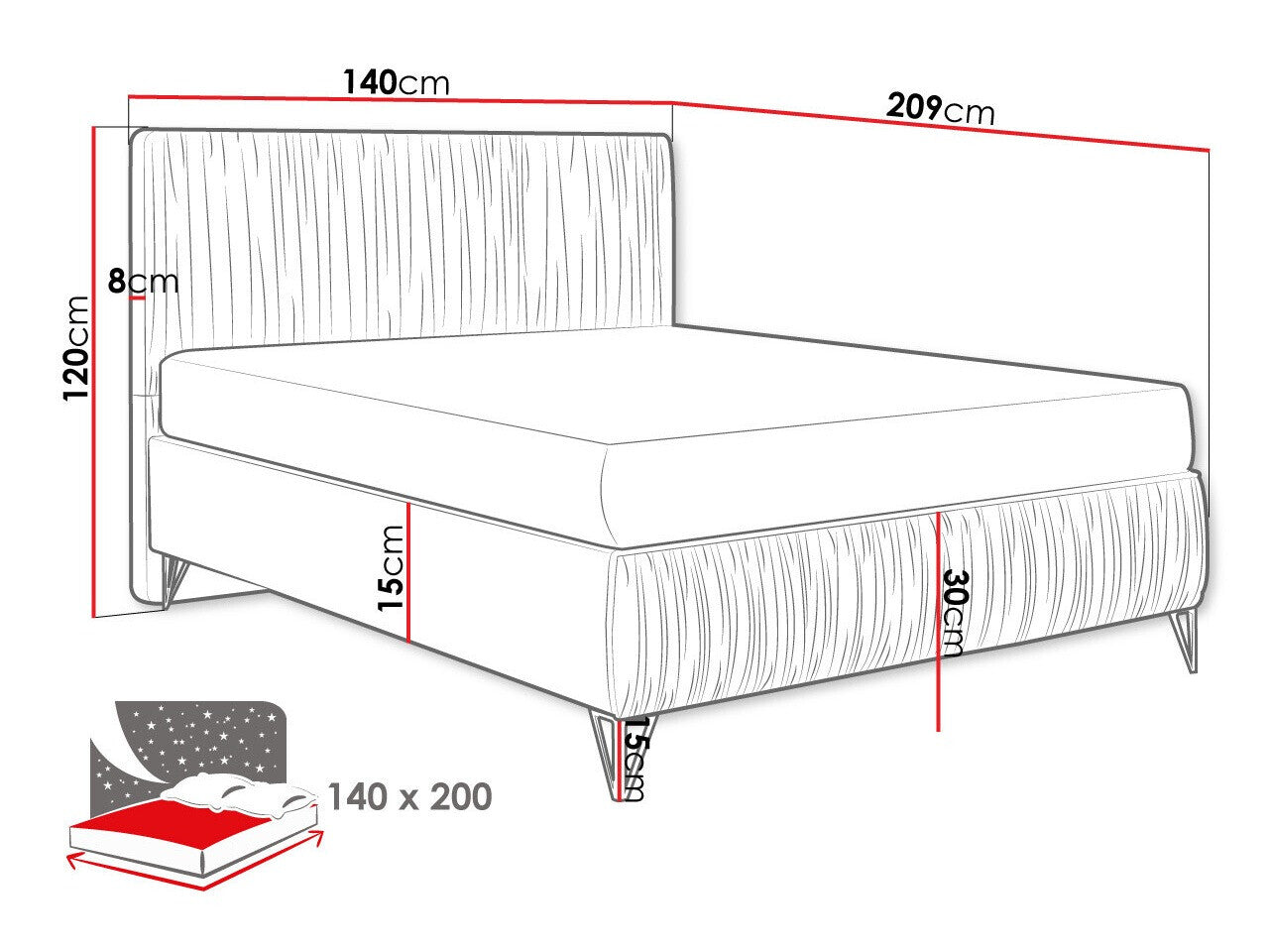 Bed Logan 112