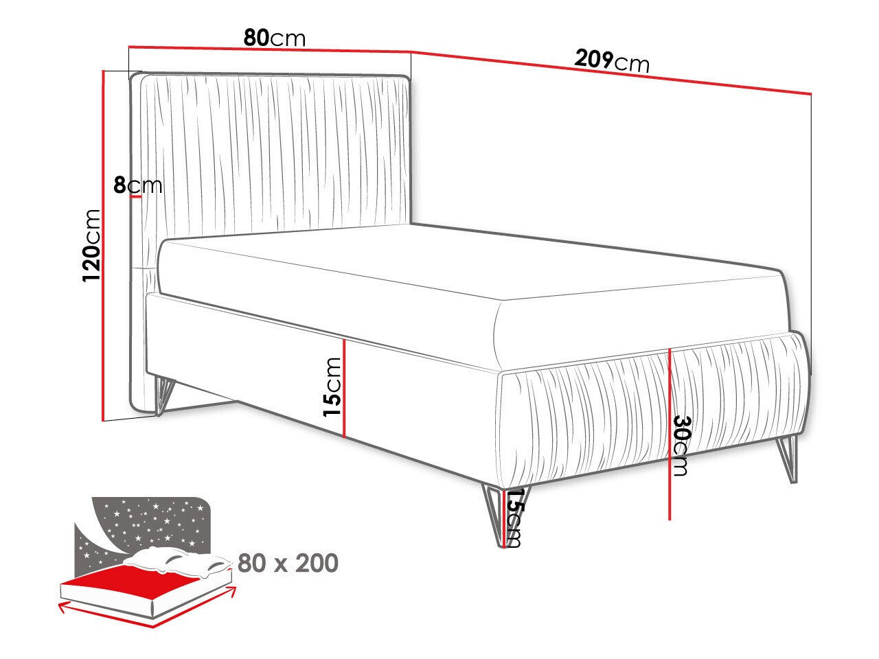Bed Logan 112