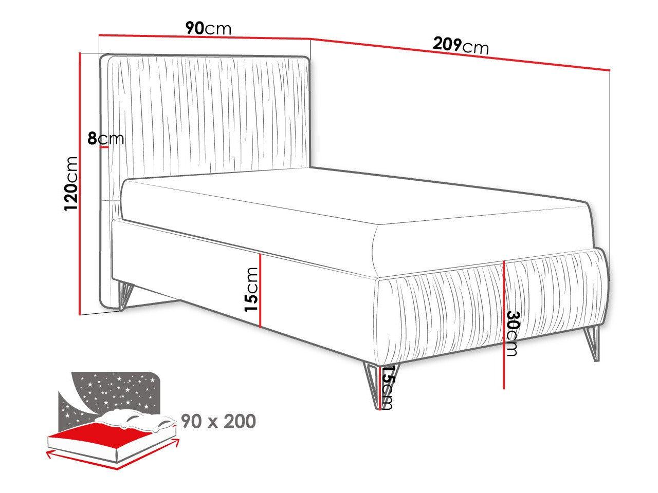 Bed Logan 112