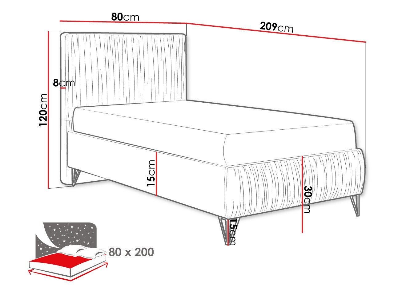 Bed Logan 112