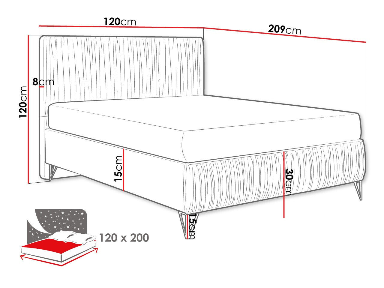 Bed Logan 112