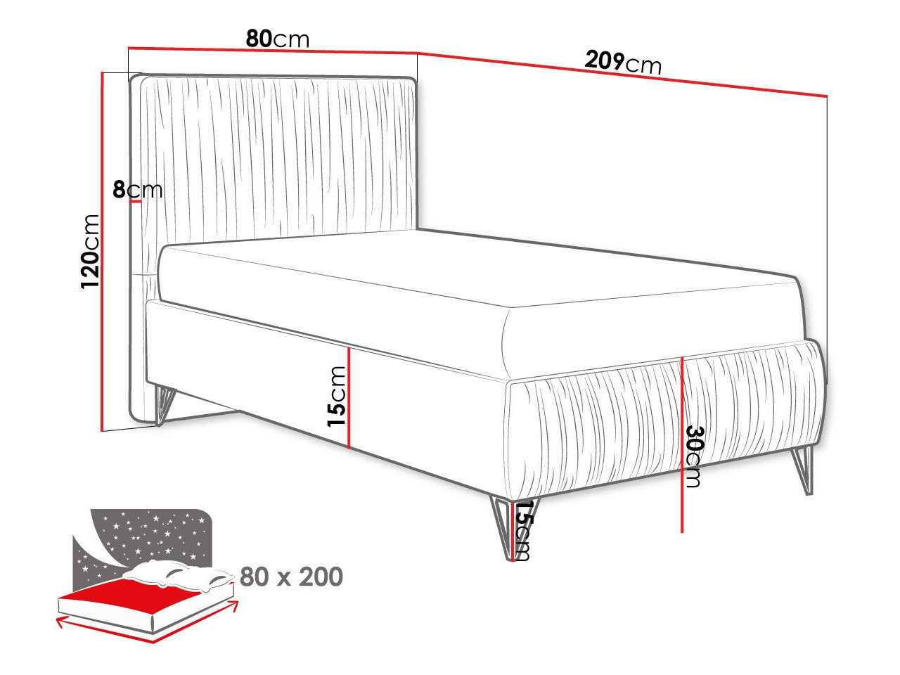 Bed Logan 112