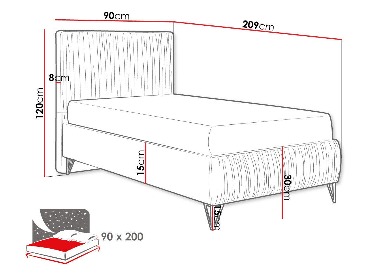 Bed Logan 112