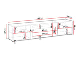 TV-bord Charlotte 190