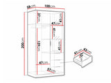 Wardrobe Honolulu B103