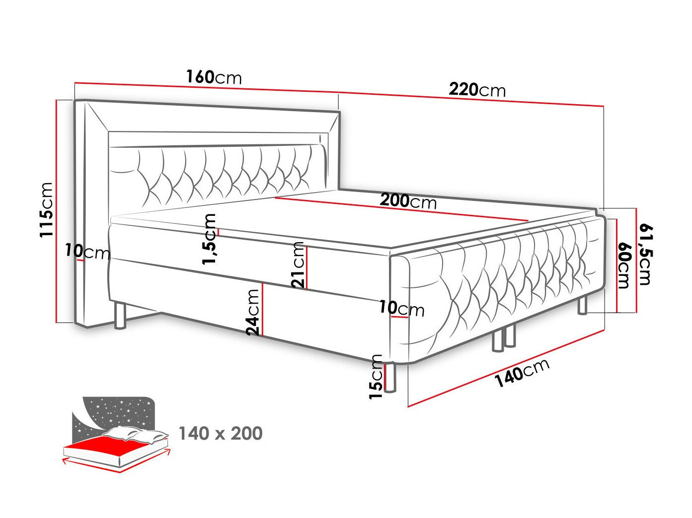 Kontinentalseng Nashville 125