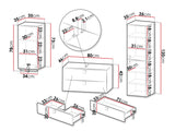 Bathroom set Merced R106