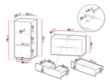 Bathroom set Merced R105