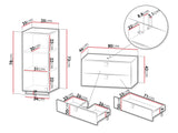 Bathroom set Merced R105