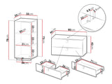 Bathroom set Merced R105